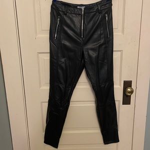 TopShop faux leather pants